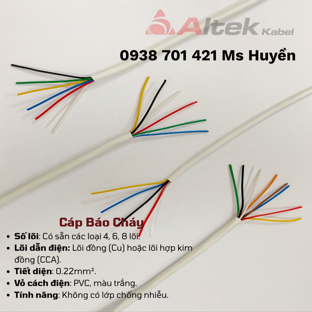 Cáp Báo Cháy - Cảnh Báo Kịp Thời - Phản Ứng Nhanh Chóng